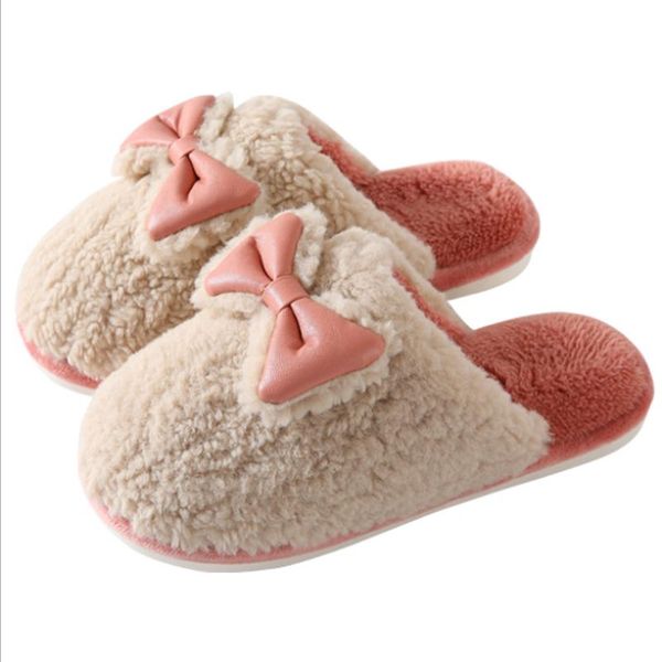 slippers y226 winter women's plush home cotton shoes warm soft lovely bow lndoors non-slip kapcie pantuflas zapatos, Black
slippers y226 winter women's plush home cotton shoes warm soft lovely bow lndoors non-slip kapcie pantuflas zapatos, Black