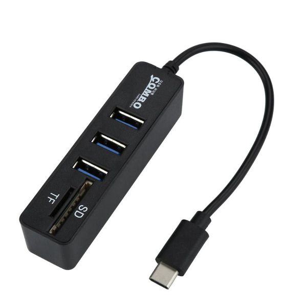 hubs type c hub card reader 2 in 1 type-c otg usb 2.0 splitter combo 3-ports sd/tf multi
hubs type c hub card reader 2 in 1 type-c otg usb 2.0 splitter combo 3-ports sd/tf multi