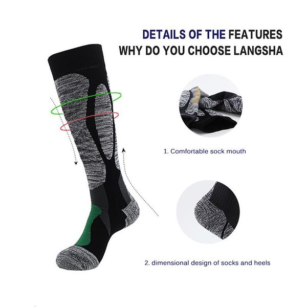 sports socks men outdoor ski cycling thicker towel bottom male men's breathable and comfortable, Black
sports socks men outdoor ski cycling thicker towel bottom male men's breathable and comfortable, Black