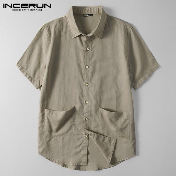 cotton men brand shirt short sleeve 2021 lapel streetwear harajuku camisa solid color pockets shirts s-3xl men's casual, White;black
cotton men brand shirt short sleeve 2021 lapel streetwear harajuku camisa solid color pockets shirts s-3xl men's casual, White;black