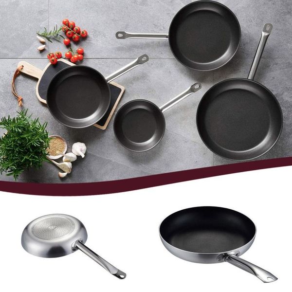 pans stainless steel wok non-stick pan handle household non-oily smoke and non-coated frying non stick cookware
pans stainless steel wok non-stick pan handle household non-oily smoke and non-coated frying non stick cookware