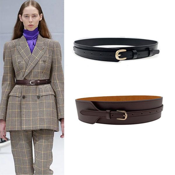 belts punk pu leather belt wide pin buckle corset strap women girls high black waistband leisure dress coat clothing decoration, Black;brown
belts punk pu leather belt wide pin buckle corset strap women girls high black waistband leisure dress coat clothing decoration, Black;brown