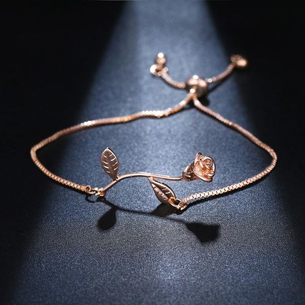 charm bracelets 5pcs/lot wholesale fashion rose flower bracelet girl adjustable ladies wedding bridal jewelry in bulk, Golden;silver
charm bracelets 5pcs/lot wholesale fashion rose flower bracelet girl adjustable ladies wedding bridal jewelry in bulk, Golden;silver