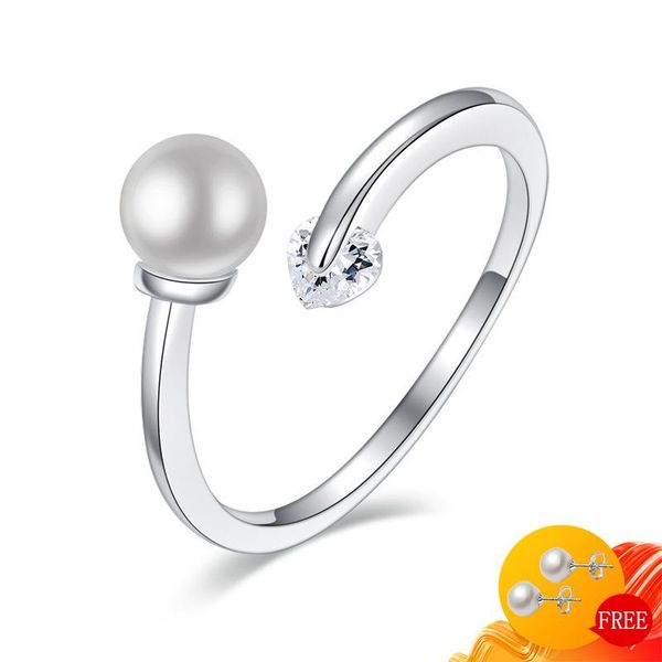 cluster rings trendy women 925 silver jewelry created pearl zircon gemstone open finger ring for wedding promise party gift accessories, Golden;silver
cluster rings trendy women 925 silver jewelry created pearl zircon gemstone open finger ring for wedding promise party gift accessories, Golden;silver