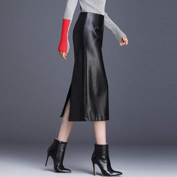 skirts pu leather skirt women girl female spring autumn 2021 a word tall waist pencil split package hip cultivate, Black
skirts pu leather skirt women girl female spring autumn 2021 a word tall waist pencil split package hip cultivate, Black