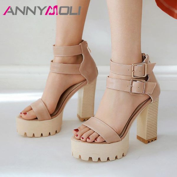 summer sandals women shoes zip platform thick heel buckle extreme high heels ankle strap lady size 33-42, Black
summer sandals women shoes zip platform thick heel buckle extreme high heels ankle strap lady size 33-42, Black