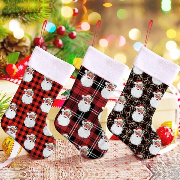 anklets 3pc trendy red plaid flannel christmas stocking decorations for xmas tree hanging print gift bags, Red;blue
anklets 3pc trendy red plaid flannel christmas stocking decorations for xmas tree hanging print gift bags, Red;blue