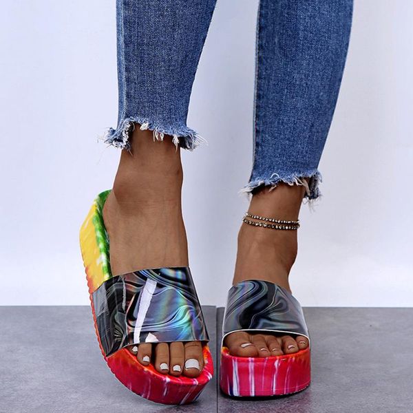 women slipper plus size printed casual med heel flat indoor platform ladies 2021 beach thick bottom boots slippers, Black
women slipper plus size printed casual med heel flat indoor platform ladies 2021 beach thick bottom boots slippers, Black