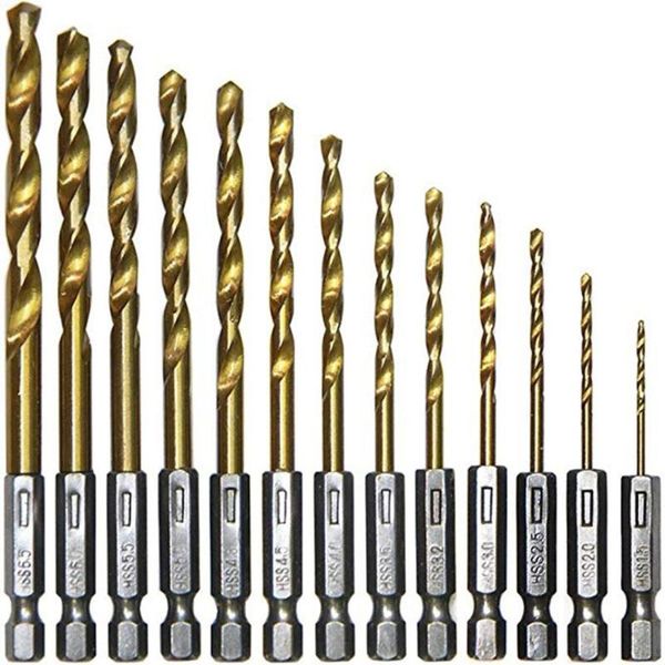 professional drill bits 13pcs hex handle plastic box set twist longer life durability 1.5-6.5mm multi-functional gold hard steel hss
professional drill bits 13pcs hex handle plastic box set twist longer life durability 1.5-6.5mm multi-functional gold hard steel hss