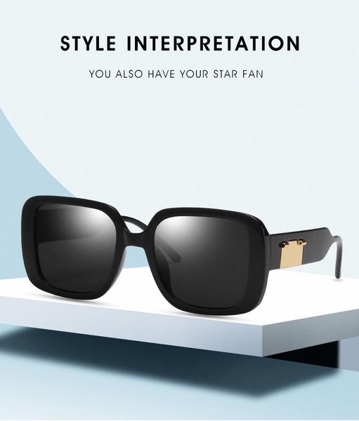 sunglasses fashion women square ladies vintage oversized sun glasses female big frame uv400 shades black, White;black
sunglasses fashion women square ladies vintage oversized sun glasses female big frame uv400 shades black, White;black