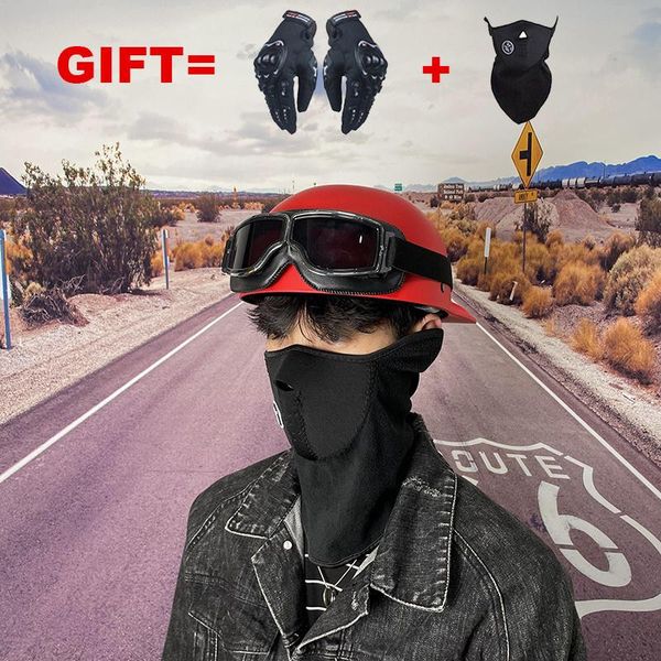 motorcycle helmets 2 gifts open half face helmet vintage motorbike motocross biker riding for man cascos casque
motorcycle helmets 2 gifts open half face helmet vintage motorbike motocross biker riding for man cascos casque