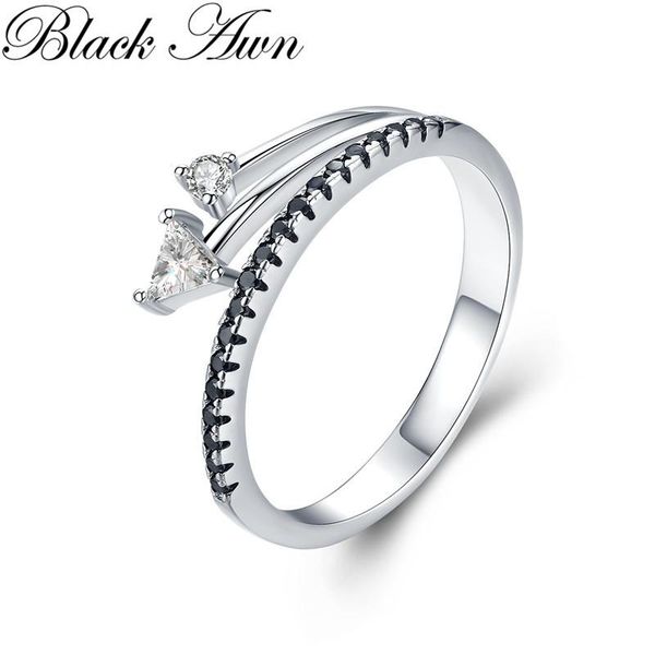 cluster rings sodrov romantic 1.7g 925 sterling silver fine jewelry baguet row engagement black spinel for women g019, Golden;silver
cluster rings sodrov romantic 1.7g 925 sterling silver fine jewelry baguet row engagement black spinel for women g019, Golden;silver