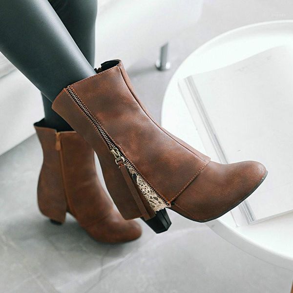 boots deat 2021 autumn winter fashion casual round toe thick heels tassels side zipper leather single shoes women sf9871, Black
boots deat 2021 autumn winter fashion casual round toe thick heels tassels side zipper leather single shoes women sf9871, Black