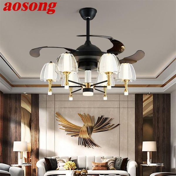 electric fans aosong fan ceiling lamp with remote control invisible blade led fixtures home decorative for living room bedroom restaurant
electric fans aosong fan ceiling lamp with remote control invisible blade led fixtures home decorative for living room bedroom restaurant