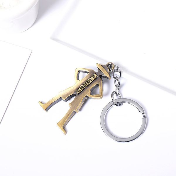 keychains creative metal luffy keychain pirate king straw hat skeleton boat anchor animation peripheral movie gifts, Silver
keychains creative metal luffy keychain pirate king straw hat skeleton boat anchor animation peripheral movie gifts, Silver
