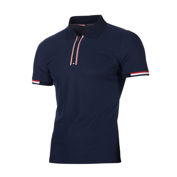 men's polos 2021 summer simple casual business striped t-shirt zipper stitching short-sleeved shirt, White;black
men's polos 2021 summer simple casual business striped t-shirt zipper stitching short-sleeved shirt, White;black