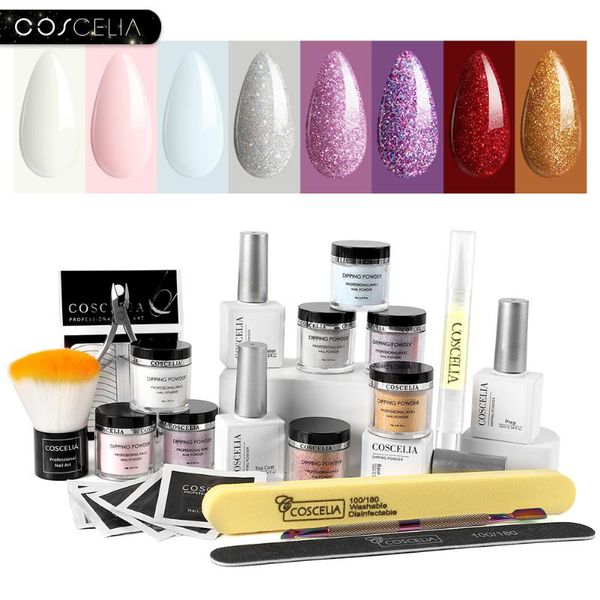nail art kits coscelia dipping powder set for manicure tools kit natural dry chrome pigment no need lamp cured glitter
nail art kits coscelia dipping powder set for manicure tools kit natural dry chrome pigment no need lamp cured glitter