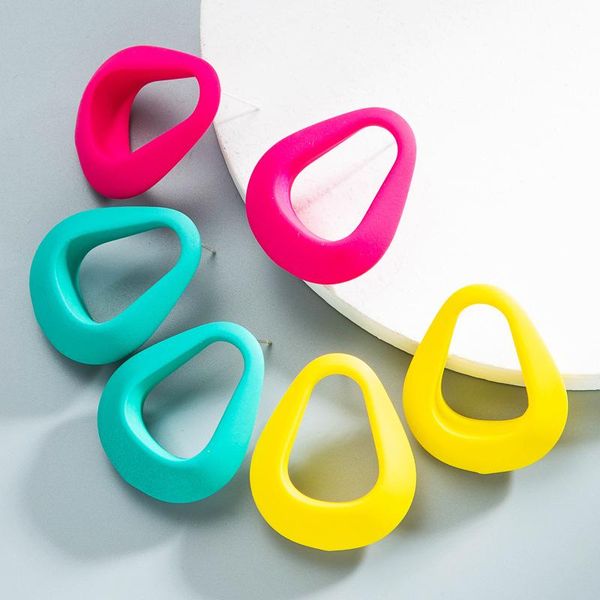 stud arrival korea women earring geometric colorful painting yellow blue bohemia trendy girls jewelry earing accessory, Golden;silver
stud arrival korea women earring geometric colorful painting yellow blue bohemia trendy girls jewelry earing accessory, Golden;silver