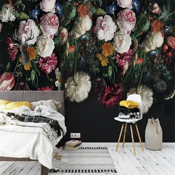 wallpapers 3d custom wall mural wallpaper european style pastoral retro roses peony floral hand painted background painting
wallpapers 3d custom wall mural wallpaper european style pastoral retro roses peony floral hand painted background painting