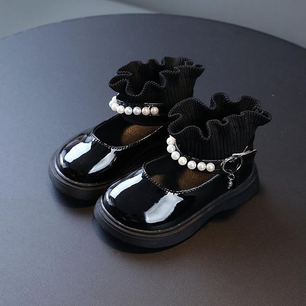 flat shoes fashion beaded children' princess ballet flats little girls 2021 kids autumn leather shoe baby party socks 21-30, Black;grey
flat shoes fashion beaded children' princess ballet flats little girls 2021 kids autumn leather shoe baby party socks 21-30, Black;grey