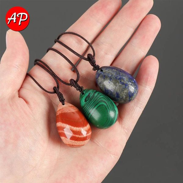 decorative objects & figurines natural crystal egg shaped stone rose quartz massage necklace amethyst minerale gemstone reiki pendants
decorative objects & figurines natural crystal egg shaped stone rose quartz massage necklace amethyst minerale gemstone reiki pendants