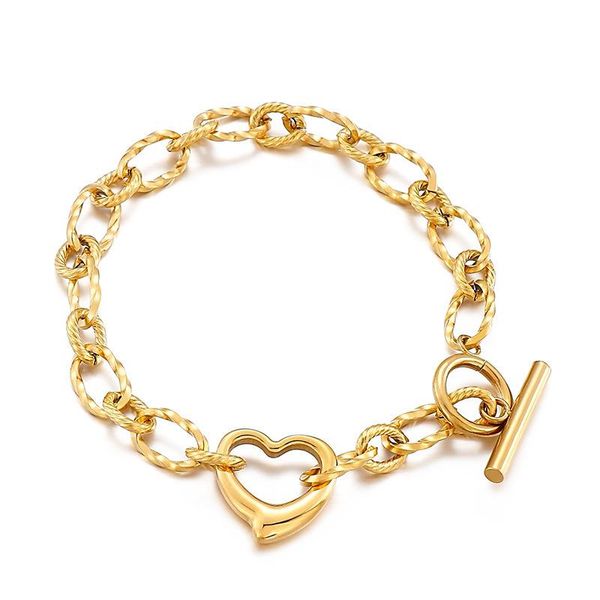 charm bracelets bracelet titanium steel layered bangles ladies round buckle jewellery couples fashion vintage silver color pulseras, Golden;silver
charm bracelets bracelet titanium steel layered bangles ladies round buckle jewellery couples fashion vintage silver color pulseras, Golden;silver