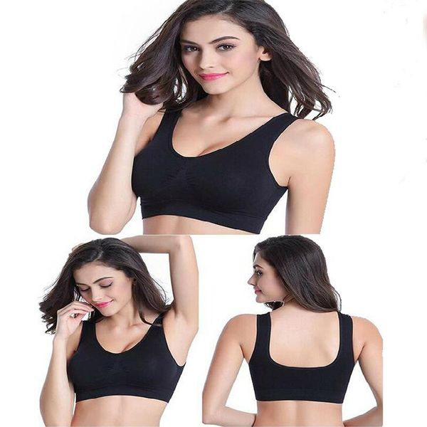 ladies sports bra elasticity breathable sweat-absorbent underwear no steel ring buckle running fitness yoga thin gym clothing, White;black
ladies sports bra elasticity breathable sweat-absorbent underwear no steel ring buckle running fitness yoga thin gym clothing, White;black