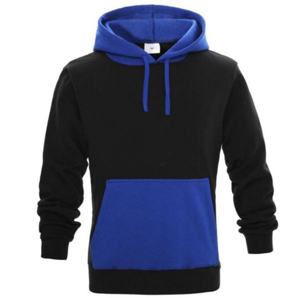 men's hoodies & sweatshirts color blocking fleece hoodie youth fashion trend leisure sports, Black
men's hoodies & sweatshirts color blocking fleece hoodie youth fashion trend leisure sports, Black