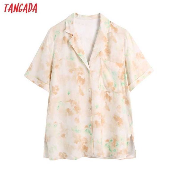 tangada women vintage flowers print chiffon shirt short sleeve summer chic female casual loose shirt be697 210609, White
tangada women vintage flowers print chiffon shirt short sleeve summer chic female casual loose shirt be697 210609, White