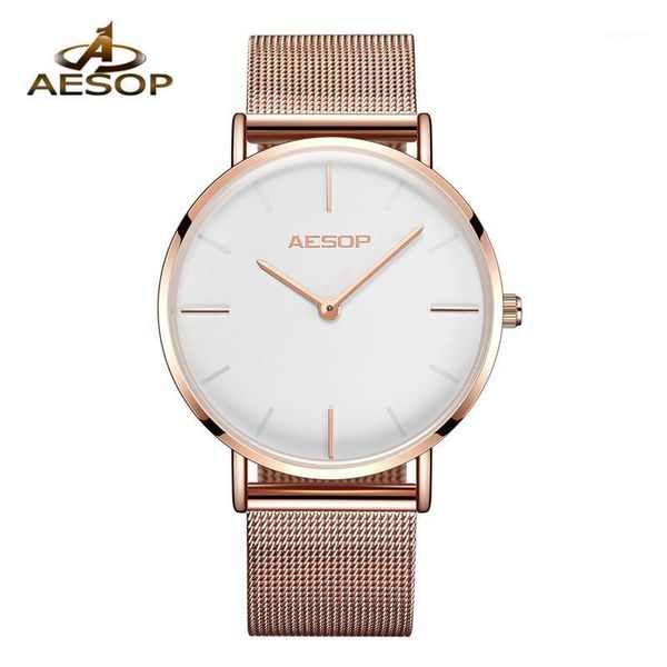 relogio feminino aesop women watches bracelet watch womens waterproof rose gold quartz wristwatches clock saat, Slivery;brown
relogio feminino aesop women watches bracelet watch womens waterproof rose gold quartz wristwatches clock saat, Slivery;brown