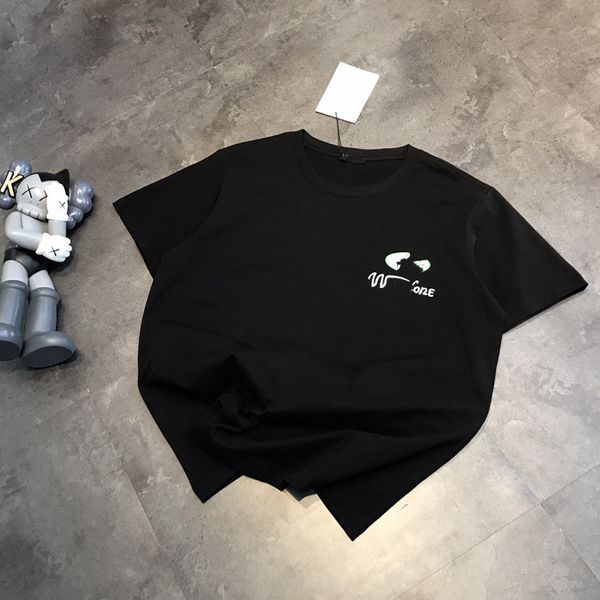 couple short sleeve 2021 summer new wel hand painted back love bear loose t-shirt, White
couple short sleeve 2021 summer new wel hand painted back love bear loose t-shirt, White