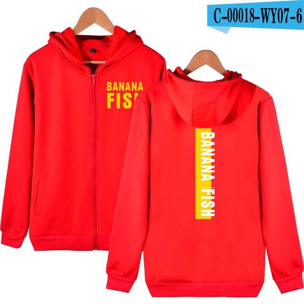 men's hoodies & sweatshirts 3 to 14 years banana fish anime zipper hoodie boy/girls fashion harajuku kids sweatshirt streetwear jacket, Black
men's hoodies & sweatshirts 3 to 14 years banana fish anime zipper hoodie boy/girls fashion harajuku kids sweatshirt streetwear jacket, Black