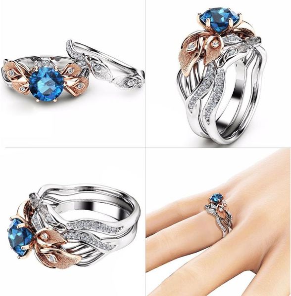 cluster rings blue crystal authentic 925 sterling silver rose golden for women wedding engagement female birthday gift ring jewelry, Golden;silver
cluster rings blue crystal authentic 925 sterling silver rose golden for women wedding engagement female birthday gift ring jewelry, Golden;silver