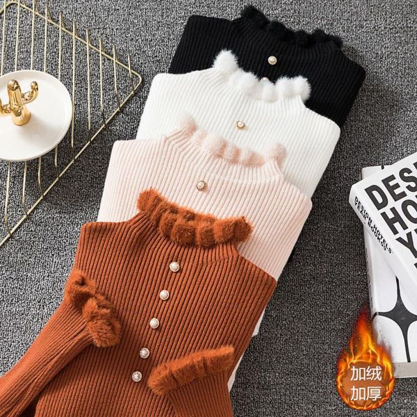 color render unlined upper garment of half a turtle neck long sleeve knit female coat cultivate one's morality show thin women's s, White;black
color render unlined upper garment of half a turtle neck long sleeve knit female coat cultivate one's morality show thin women's s, White;black
