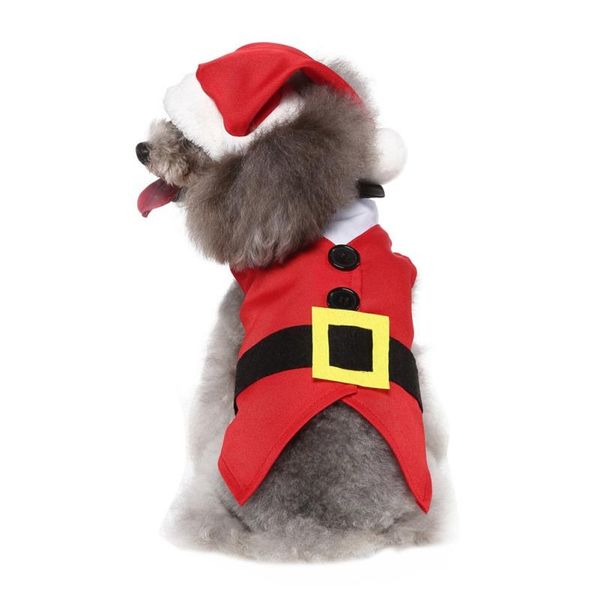 dog apparel pet christmas santa claus costume funny cat cosplay costumes suit with a cap warm coat animal festival puppy fleece outfit
dog apparel pet christmas santa claus costume funny cat cosplay costumes suit with a cap warm coat animal festival puppy fleece outfit