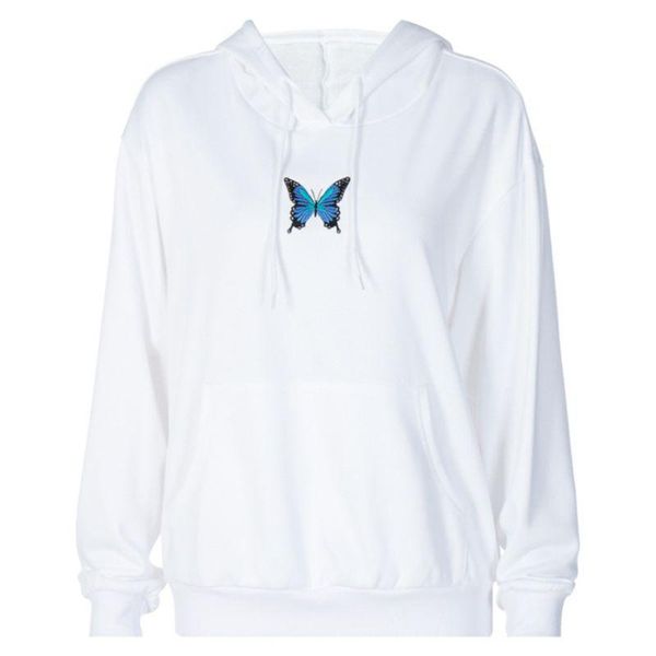 women's hoodies & sweatshirts women butterfly embroidery loose sweatshirt long sleeve drawstring harajuku hip hop pullover streetwear, Black
women's hoodies & sweatshirts women butterfly embroidery loose sweatshirt long sleeve drawstring harajuku hip hop pullover streetwear, Black