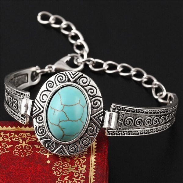 link, chain boho vintage turquoises bracelets for women men pendant charm bracelet bangle fashion jewelry, Black
link, chain boho vintage turquoises bracelets for women men pendant charm bracelet bangle fashion jewelry, Black