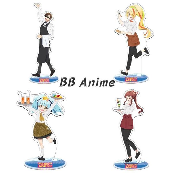 keychains japan anime zombie land saga waiter series tatsumi koutaro acrylic figure stand model plate desk decor cosplay xmas keychain, Silver
keychains japan anime zombie land saga waiter series tatsumi koutaro acrylic figure stand model plate desk decor cosplay xmas keychain, Silver