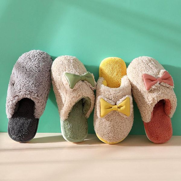 slippers women winter female butterfly knots flock house cotton shoes lady lovely comfortable soft indoor flats women's footwear, Black
slippers women winter female butterfly knots flock house cotton shoes lady lovely comfortable soft indoor flats women's footwear, Black