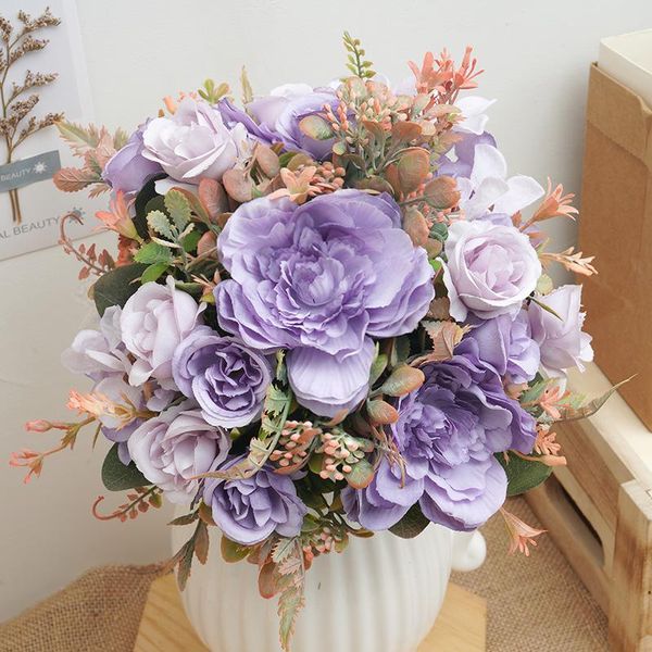 decorative flowers & wreaths artificial flower silk peony bouquet accessories diy wedding scrapbook autumn decor white purple home christmas
decorative flowers & wreaths artificial flower silk peony bouquet accessories diy wedding scrapbook autumn decor white purple home christmas