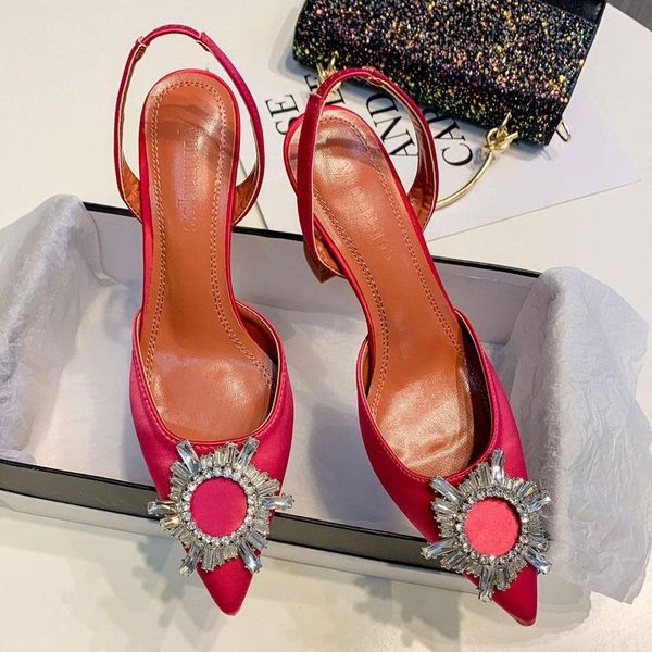 dress shoes women pumps luxury crystal slingback high heels summer bride comfortable cup heeled party wedding woman pump sandals, Black
dress shoes women pumps luxury crystal slingback high heels summer bride comfortable cup heeled party wedding woman pump sandals, Black