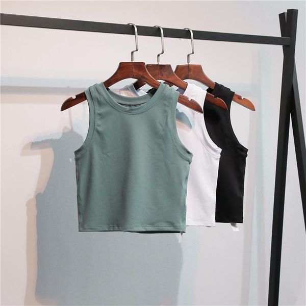 yoga outfit slim fit cotton feel fitness running exercise crop women four-ways stretchy sport workout gym vest tank without pad
yoga outfit slim fit cotton feel fitness running exercise crop women four-ways stretchy sport workout gym vest tank without pad