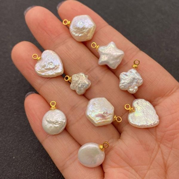 charms 1pcs natural freshwater pearl pendant baroque bead necklace making diy charm earrings bracelet accessories supplies, Bronze;silver
charms 1pcs natural freshwater pearl pendant baroque bead necklace making diy charm earrings bracelet accessories supplies, Bronze;silver