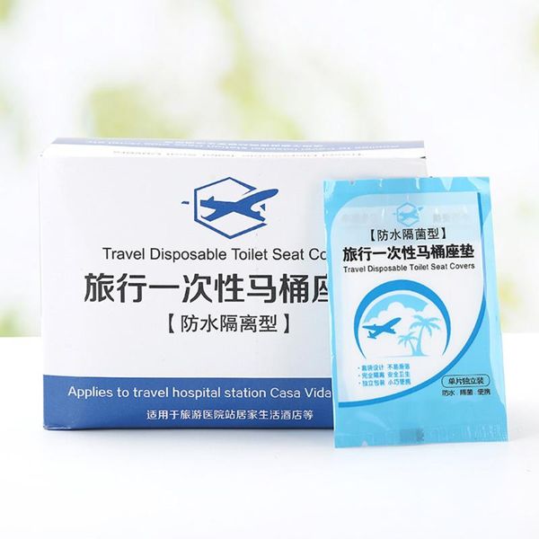 50pcs disposable toilet seat cushions portable doormat 100% waterproof safe water pad for travel / camping bathroom covers
50pcs disposable toilet seat cushions portable doormat 100% waterproof safe water pad for travel / camping bathroom covers