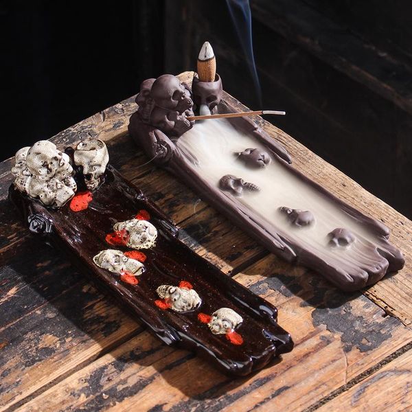 fragrance lamps halloween haunted house incense burner burning holder backflow waterfall pottery porcelain ceramics hunma gothic decor
fragrance lamps halloween haunted house incense burner burning holder backflow waterfall pottery porcelain ceramics hunma gothic decor