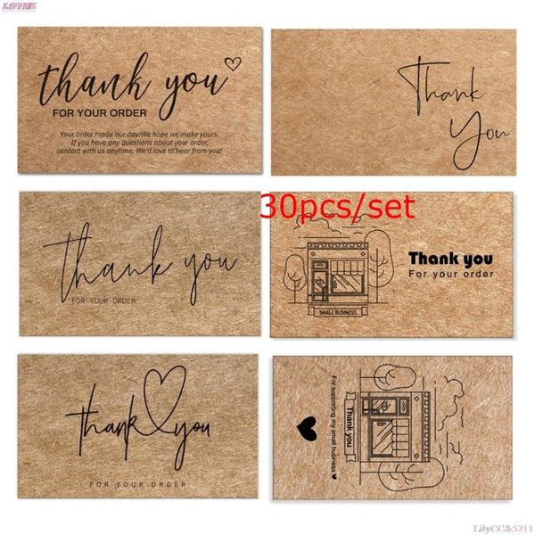 greeting cards thank you for your order kraft paper gift decorative thanks card wholesale 30pcs/set
greeting cards thank you for your order kraft paper gift decorative thanks card wholesale 30pcs/set