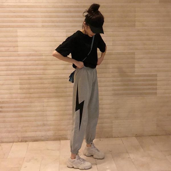 women's pants & capris korean punk harajuku ulzzang summer loose sweatpants hiphop female cute vintage kawaii trousers for women, Black;white
women's pants & capris korean punk harajuku ulzzang summer loose sweatpants hiphop female cute vintage kawaii trousers for women, Black;white