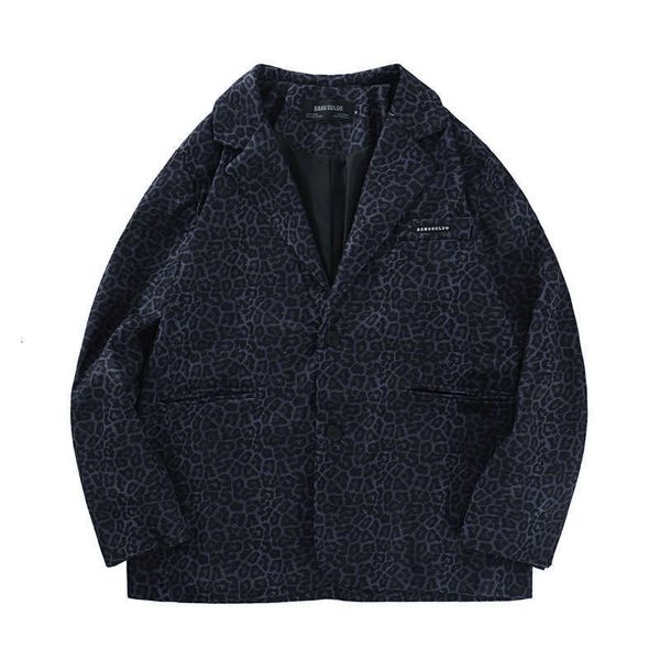 & men's suits blazers coat spring and autumn fashion leopard pattern lovers casual loose suit jacket, White;black
& men's suits blazers coat spring and autumn fashion leopard pattern lovers casual loose suit jacket, White;black