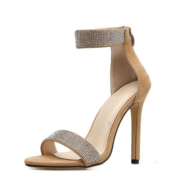 rhinestone sandals women high heels crystal zipper summer shoes woman party wedding ladies thin heel xkd4138, Black
rhinestone sandals women high heels crystal zipper summer shoes woman party wedding ladies thin heel xkd4138, Black