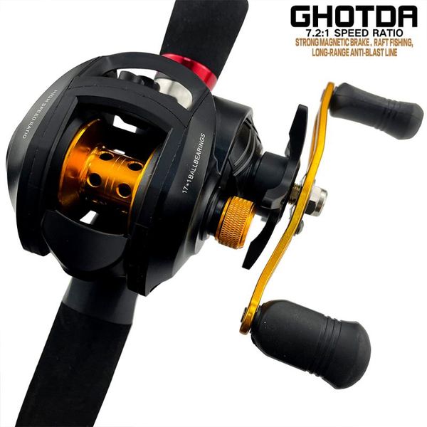baitcasting reel max drag 8kg 17+1 bbs fishing 7.2:1 metal spool rock arm coil reels
baitcasting reel max drag 8kg 17+1 bbs fishing 7.2:1 metal spool rock arm coil reels